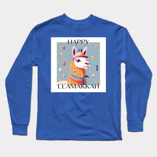 Happy Llamakkah! Long Sleeve T-Shirt